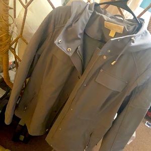 Michael kors grey trench coat